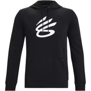Image of Under Armour Armour Cury Pull Over Hoodie Mens - Black