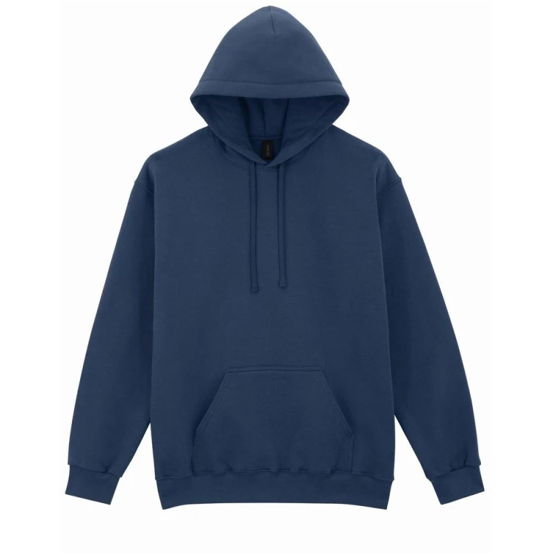 Image of Gildan Womens Softstyle Fleece Midweight Hoodie in Blue Size: Small Blue Female S
