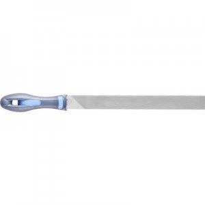 Image of PFERD 11215256 HORSE workshop file according to DIN HORSE-PLUS-file flat stump PLUS-bat 250 mm incl. ergonomic file handle 250 mm