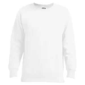 Image of Gildan Hammer Adults Unisex Crew Sweatshirt (L) (White)