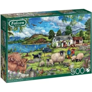 Image of Falcon de luxe Highland Jigsaw Puzzle- 500 Pieces