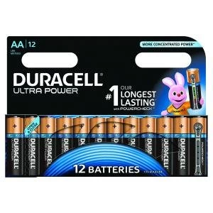 Image of Duracell Ultra Power Batteries AA 12 pack