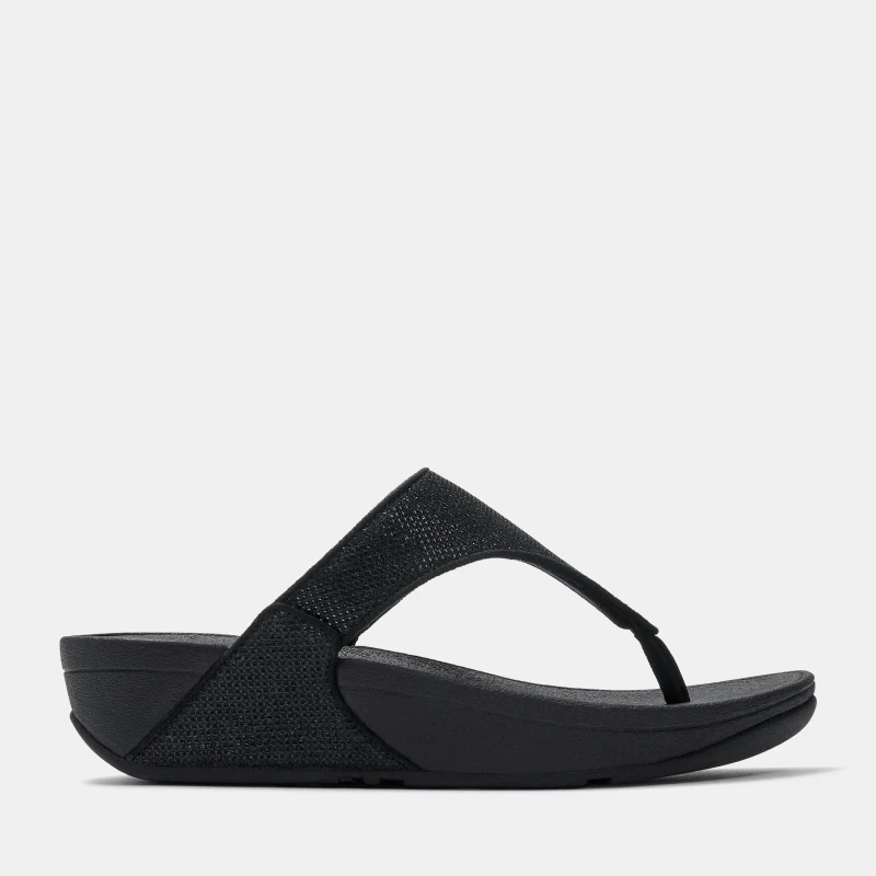 Image of Fitflop Fitflop Lulu ShmGltz Ld62 Black female 3 (36)