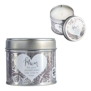 Image of Said With Sentiment Mum Scented Candle Tin