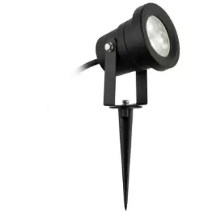 Image of Firstlight Hayes Outdoor Integrated LED Wall & Spike Light Black IP65