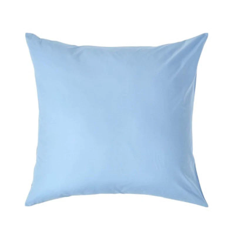 Image of Homescapes Continental Egyptian Cotton Pillowcase 200 TC, 80 x 80cm Blue