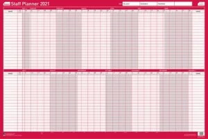 Image of Sasco Mounted Staff Planner 2021 BX10