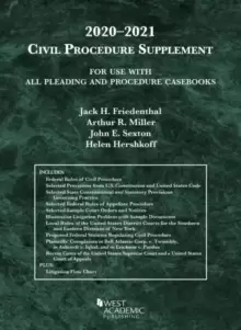Image of Civil Procedure Supplement, for Use with All Pleading and Procedure Casebooks, 2020-2021