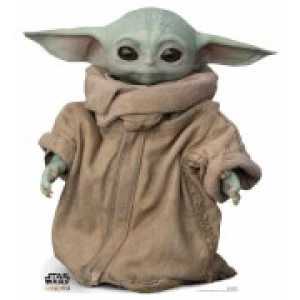 Image of The Mandalorian - The Child Baby Yoda Mini Cardboard Cut Out