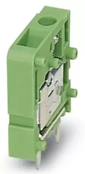 Image of Phoenix Contact Front 2,5-V/sa 5 Tb, Wire To Board, 1Pos, 30-12Awg, Grn