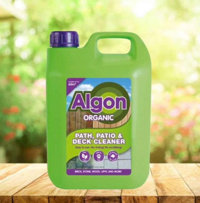 Image of Algon Organic Path Patio Decking Cleaner Concentrated Formula Pet Safe 2.5L