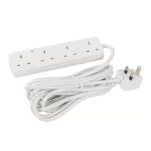 Image of PowerMaster Extension Lead with Neon Indicator 230V 4-Gang 5m 756731