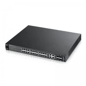 Image of Zyxel XGS3700-48HPL2/3 48 Port PoE+ Gigabit Switch with Uplinks