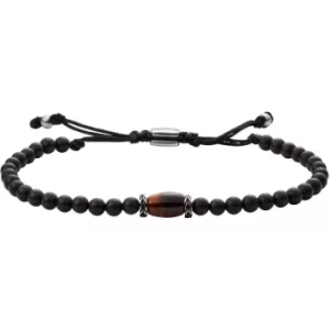 Image of Fossil Wellness Lapis Beaded Bracelet