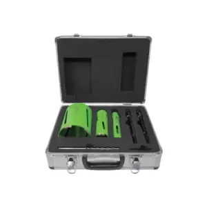 Image of CorePlus DCDKIT7 Diamond Dry Core Drill Bit Set, 7 Piece