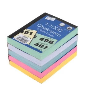 Image of Robert Dyas Cloakroom and Raffle Tickets - 1-1000