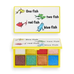 Image of I Heart Revolution x Dr. Seuss One Fish Two Fish Red Fish Blue Fish Eyeshadow Palette