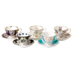 Image of Royal Albert 100 years 10 Piece Set 1900 1940