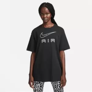 Image of Nike Air Womens T-Shirt - Black