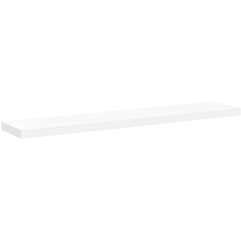 Image of VIDAXL Floating Wall Shelf White 120x23.5x3.8cm mdf Vidaxl 8720286074510
