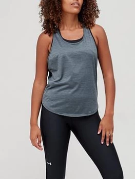 Image of Under Armour Training Tech Vent Tank Top - Black/White Size M Women