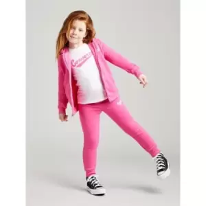 Image of Converse Nova Zip Tracksuit Set Baby Girls - Pink