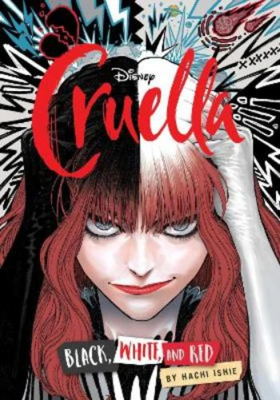 Image of Disney Cruella : The Manga: Black, White, and Red Paperback / softback