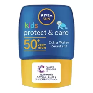 Image of NIVEA SUN Kids Suncream Lotion SPF50+ ProtectMoisture 50ml