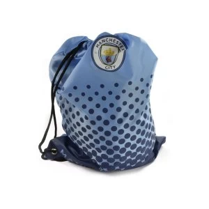 Image of Man City Fade Design Gym Bag New Crest