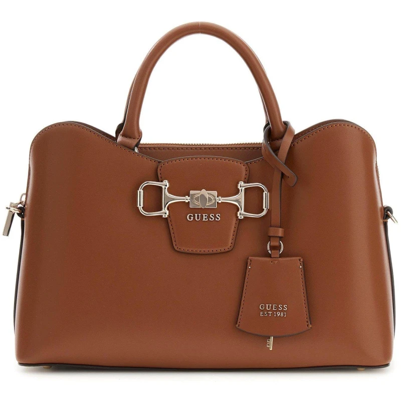 Image of Guess Jane Satchel Cognac COG female One Size