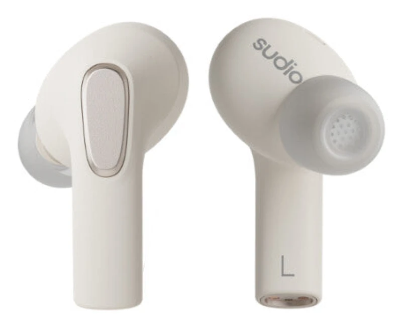 Image of Sudio Sudio E3 In-ear headset Bluetooth (1075101) Stereo White Noise cancelling Headset, Charging case, Touch control E3WHT