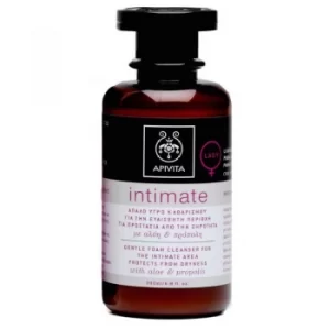 Image of Apivita Intimate Delicate Frothy Cleansing Intimate Protects from Dryness in Menopause 200ml