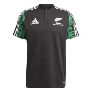 Image of adidas Maori Polo Shirt 2022/2023 Mens - Black
