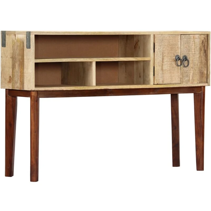 Image of VIDAXL Console Table 115x30x76cm Solid Rough Mango Wood Vidaxl 282746