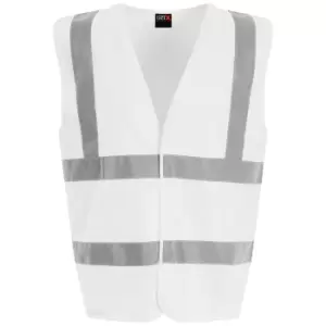 Image of PRO RTX High Visibility Unisex Waistcoat (S) (White)