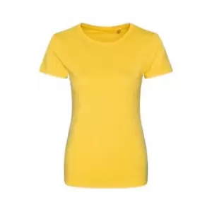 Image of Ecologie Womens/Ladies Organic Cascades T-Shirt (L) (Sun Yellow)