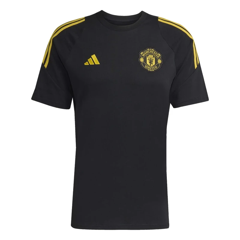 Image of Adidas Manchester United T-Shirt EU 2025/26 Noir Male S
