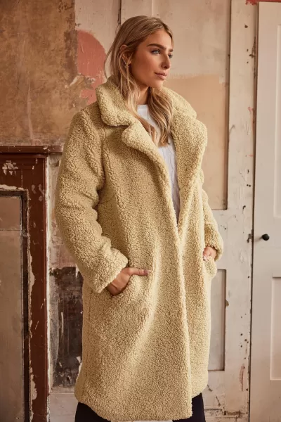 Image of Borg Longline Coat