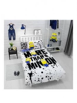 Image of Minions Spray Single Duvet Cover Set