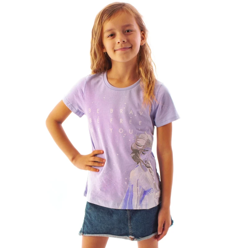 Image of Disney Short Sleeved T-Shirt Purple female