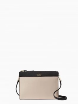 Image of Kate Spade New York Clarise crossbody bag Black White