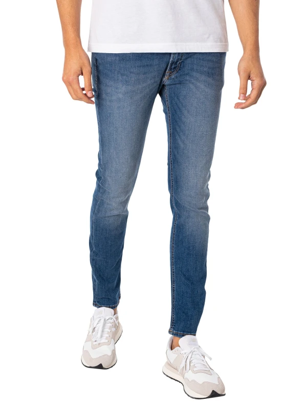 Image of jack & jones Jeans Jack & Jones Iliam Original 005 Bleu Male 34x34