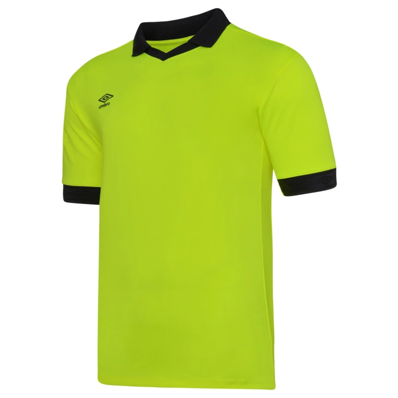 Image of Umbro Umbro Men Tempest Jersey in Bright Yellow Size: Small Bright Yellow S Male 5063425462346
