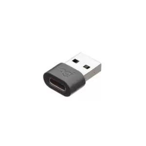 Image of Logitech Zone Wired UC USB C USB A Graphite