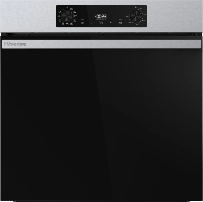 Image of Hisense Hi2 BI622AXPGUK Built In Electric Single Oven - Stainless Steel - A Rated