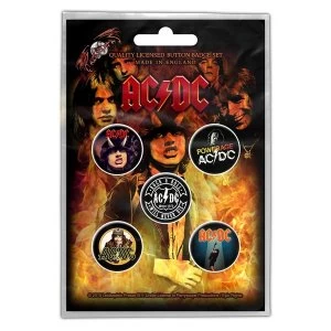 Image of AC/DC - Highway to Hell Button Badge Pack
