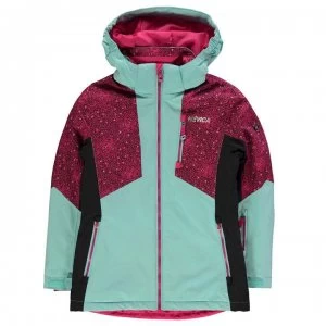 Image of Nevica Meribel Jacket Junior Girls - Pink/AOP
