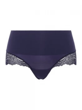 Image of Spanx Undie Tectable Lace Hi Hipster Blue