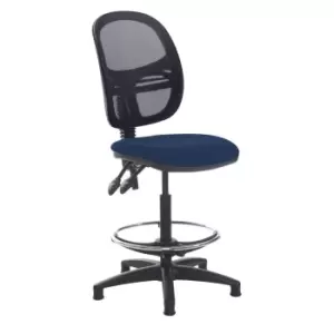 Image of Dams MTO Jota Mesh Back Draughtsmans Chair with No Arms - Havana Black