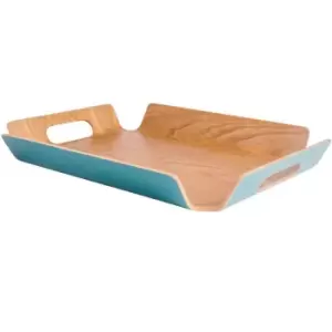 Image of Summerhouse Botanicals Large Teal Willow Tray